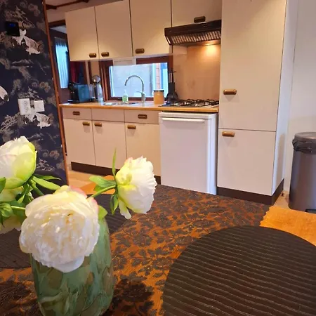Chalet Cosy Wooden - Private Garden - With Airco - Recreational Only - 50 Mins From Amsterdam By Car *
